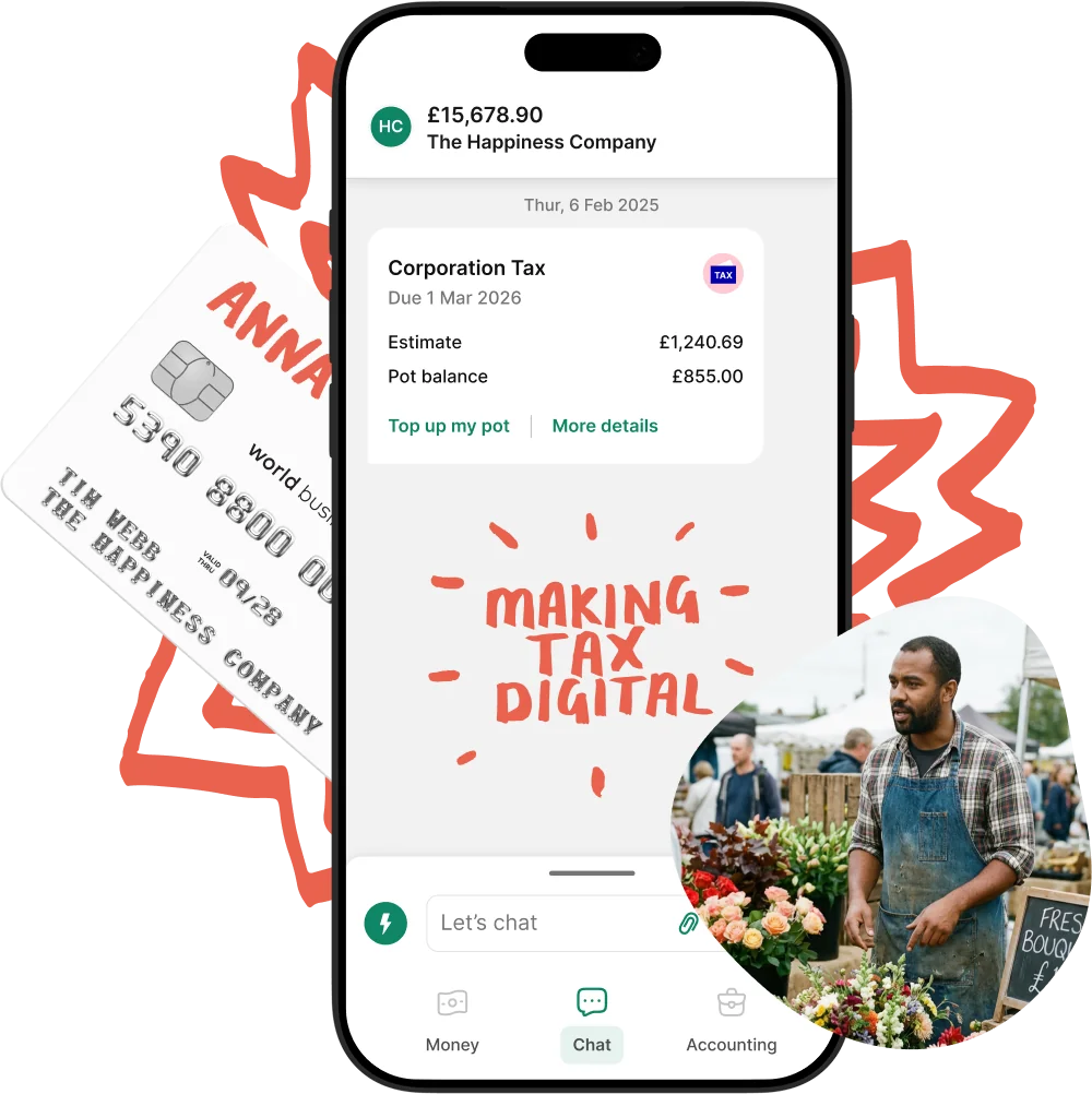 ANNA business app interface